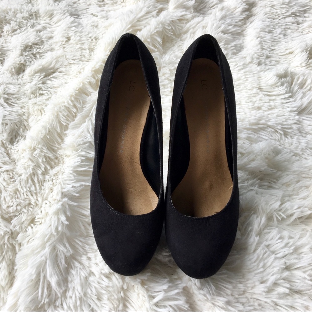 LAUREN CONRAD BLACK PUMPS